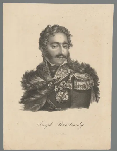 Portret van Józef Poniatowski