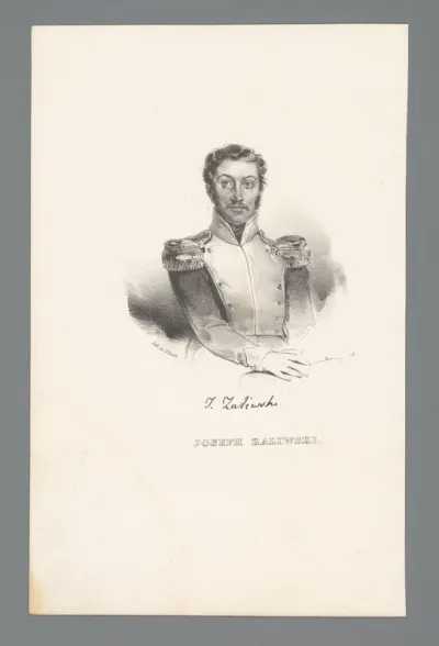 Portret van Józef Zaliwski