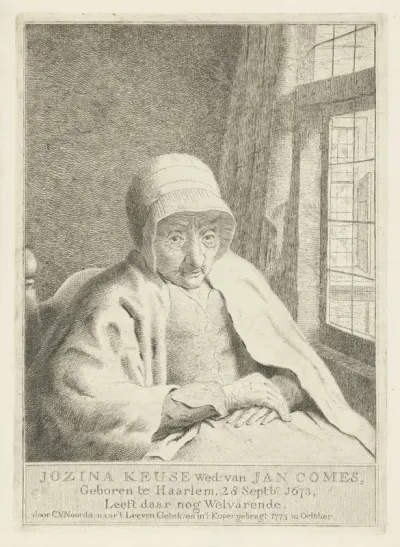 Portret van Jozina Keuse