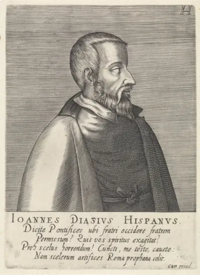 Portret van Juan Diaz