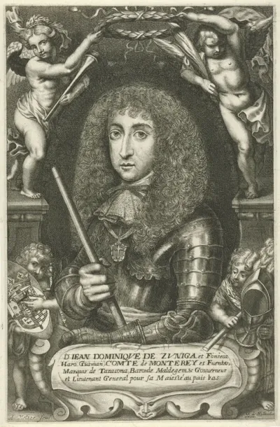 Portret van Juan Domingo de Zuñiga y Fonseca