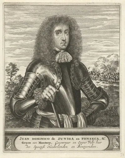 Portret van Juan Domingo de Zuñiga y Fonseca