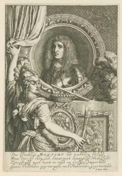 Portret van Juan Domingo de Zunyga y Fonseca, graaf van Monterey