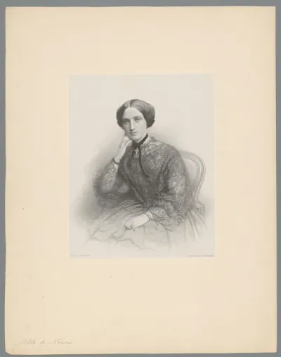 Portret van juffrouw Neven