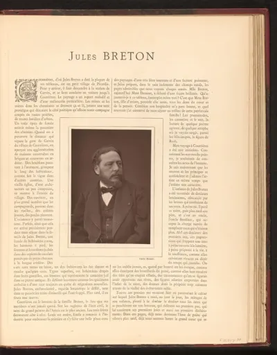 Portret van Jules Breton