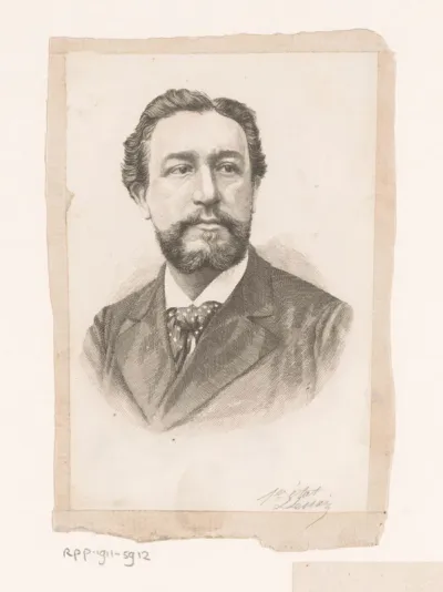Portret van Jules Clère