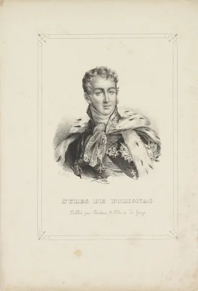 Portret van Jules de Polignac