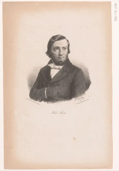 Portret van Jules Favre