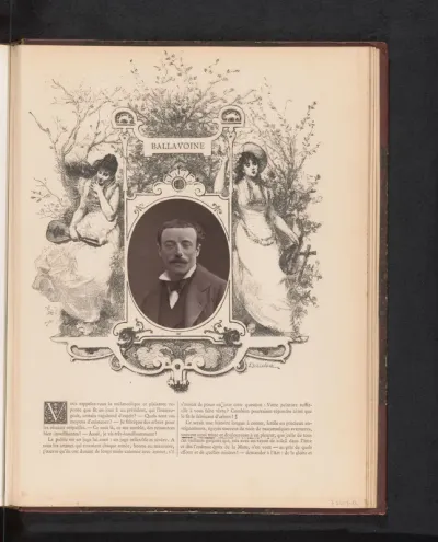 Portret van Jules-Frédéric Ballavoine