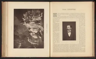 Portret van Jules Joseph Lefebvre