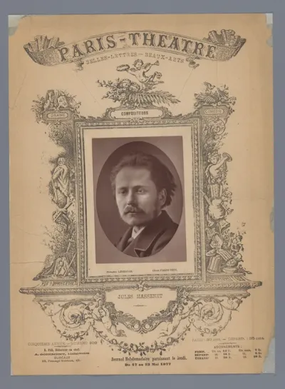 Portret van Jules Massenet
