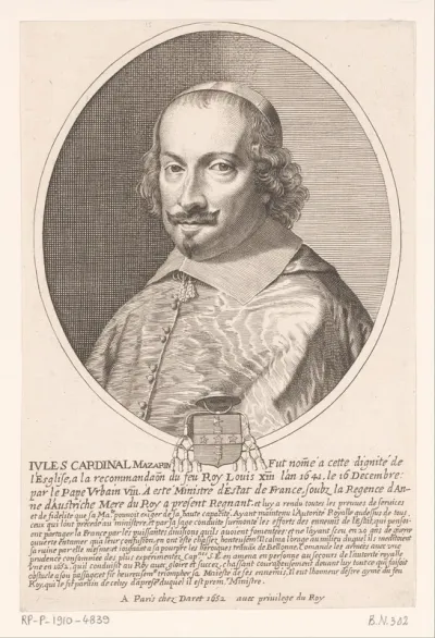 Portret van Jules Mazarin