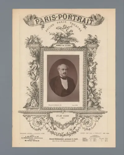 Portret van Jules Simon
