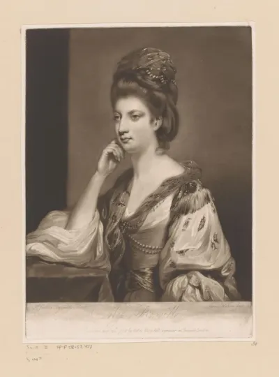 Portret van Julia Bosville