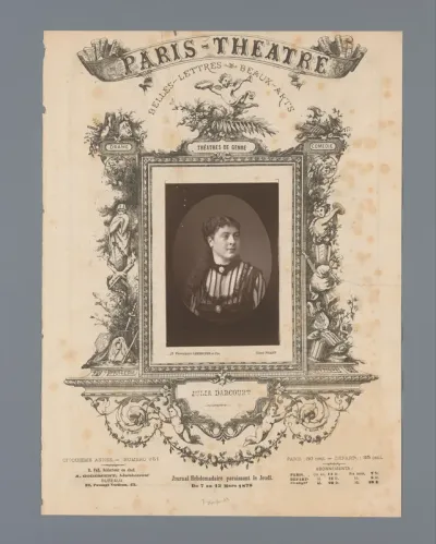 Portret van Julia Darcourt