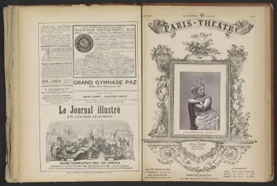 Portret van Julia Hisson als Sélika in l'Africaine