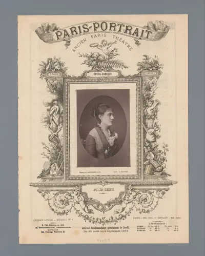 Portret van Julia Reine