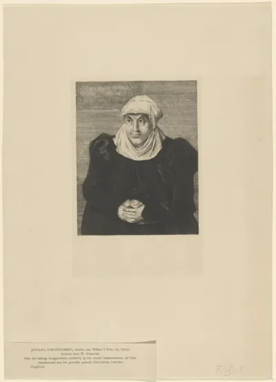 Portret van Juliana van Stolberg