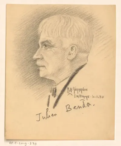 Portret van Julien Benda