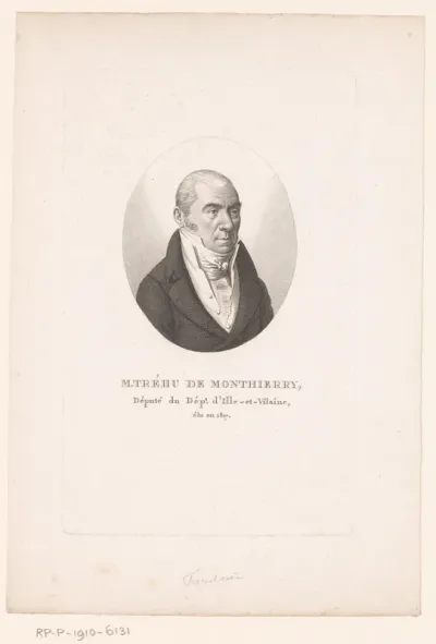 Portret van Julien Tréhu de Monthierry