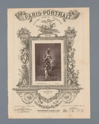 Portret van Juliette Beaumaine