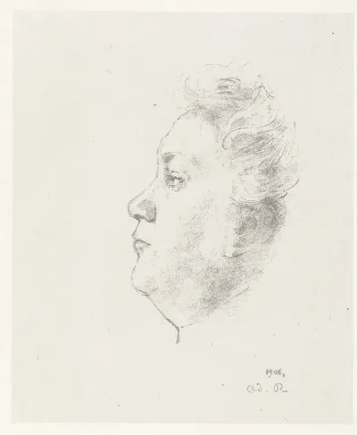 Portret van Juliette Dodu