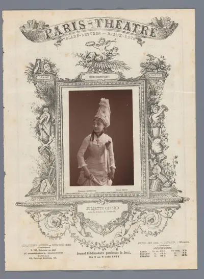 Portret van Juliette Girard