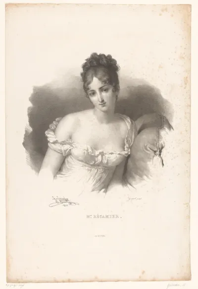 Portret van Juliette Récamier