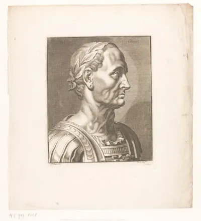Portret van Julius Caesar