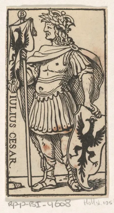 Portret van Julius Caesar