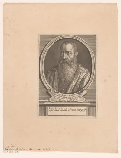 Portret van Julius Caesar Scaliger