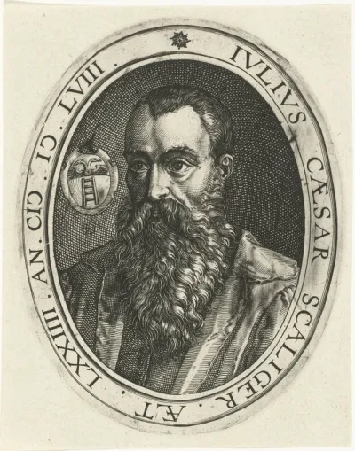 Portret van Julius Caesar Scaliger