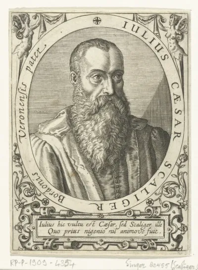 Portret van Julius Caesar Scaliger