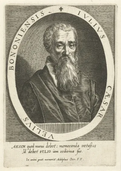 Portret van Julius Caesar Velius