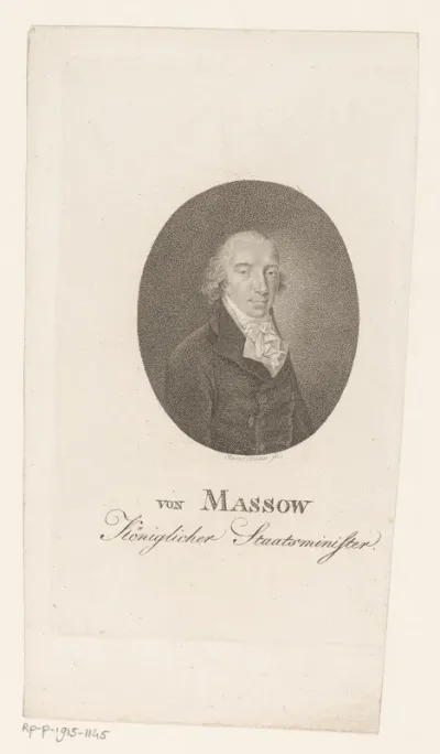 Portret van Julius Eberhard von Massow