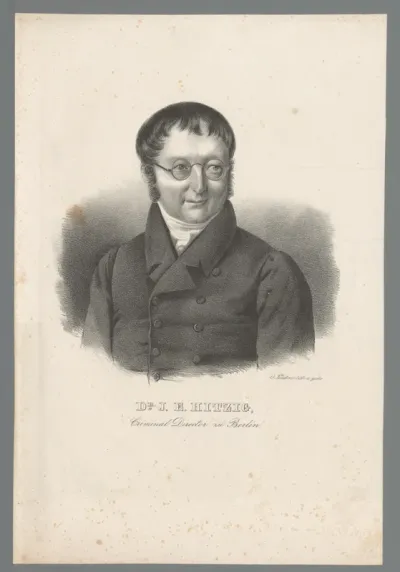 Portret van Julius Eduard Hitzig