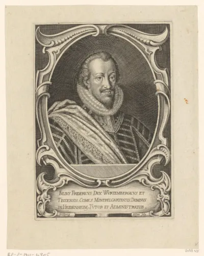 Portret van Julius Friedrich Württemberg