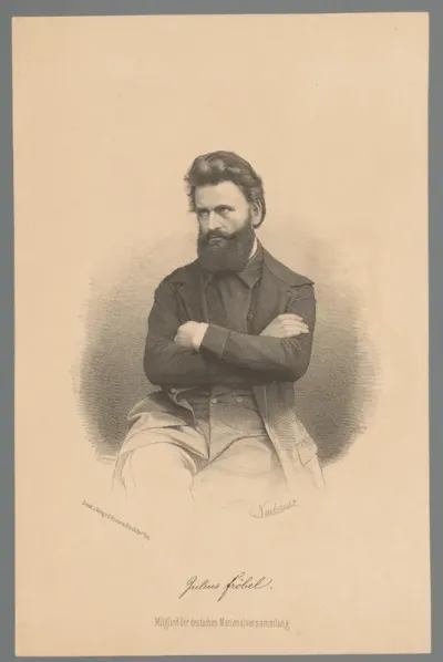 Portret van Julius Fröbel