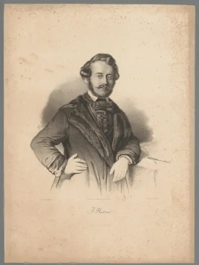 Portret van Julius Hübner