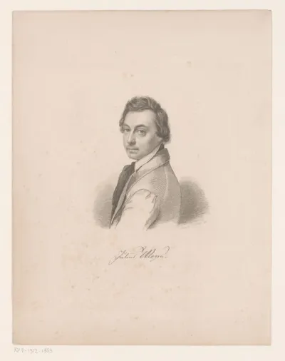 Portret van Julius Mosen