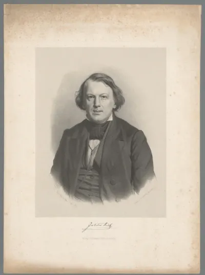 Portret van Julius Rietz