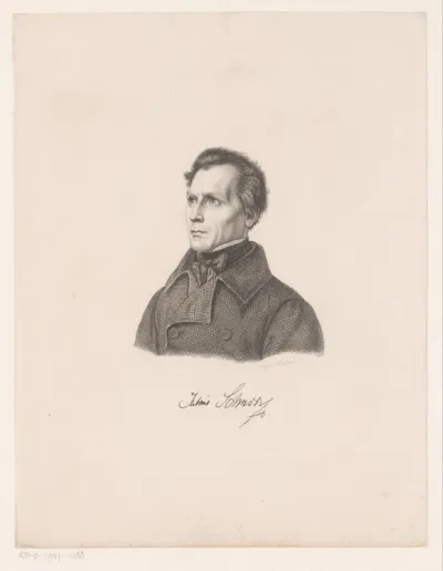 Portret van Julius Schnorr von Carolsfeld