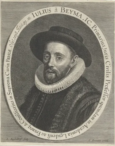 Portret van Julius van Beyma