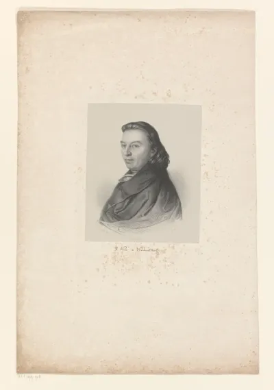 Portret van Julius Vincenz von Krombholz