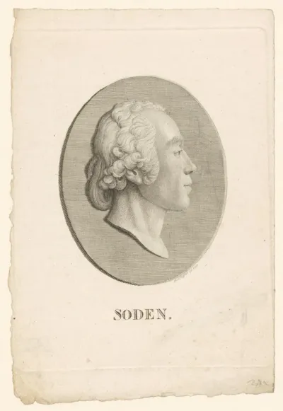 Portret van Julius von Soden