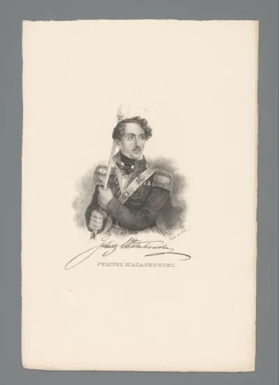Portret van Juliusz Małachowski