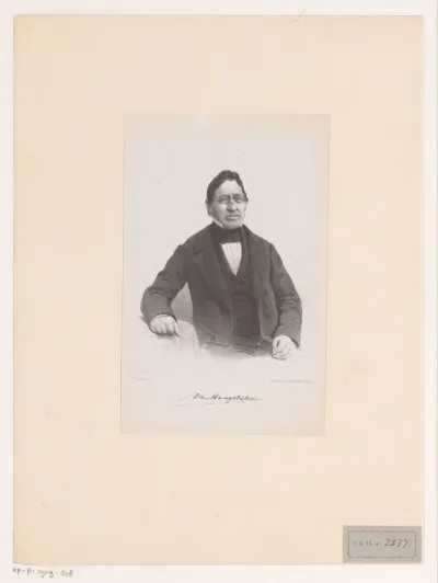 Portret van Jurianus Hensbergen van Hoogstraten