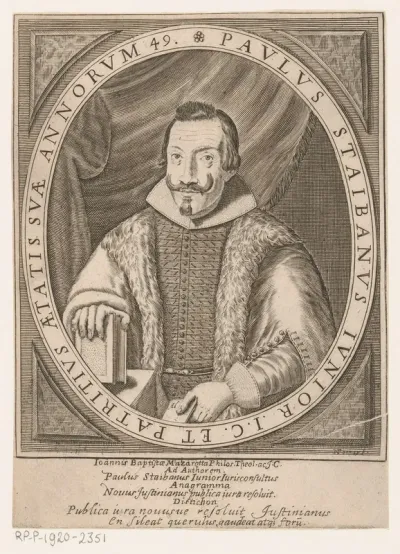 Portret van jurist Paolo Staibano