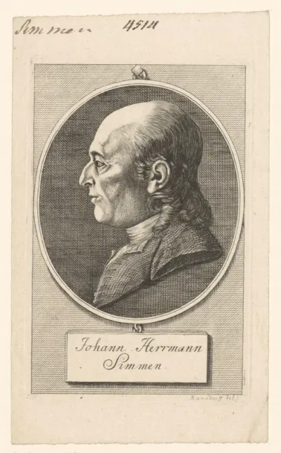Portret van Just Christian Friedrich Stuss