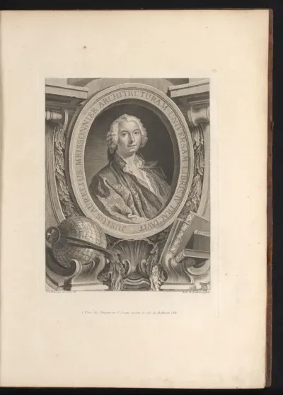 Portret van Juste-Aurèle Meissonnier